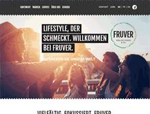 Tablet Screenshot of fruver.ch