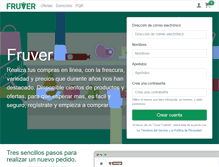 Tablet Screenshot of fruver.com